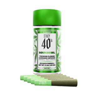 SOUR DIESEL .5G 40S PREROLL MULTIPACK